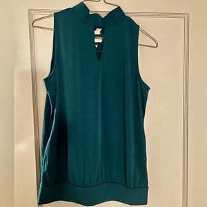 Teal Sheila Rose sleeveless tank